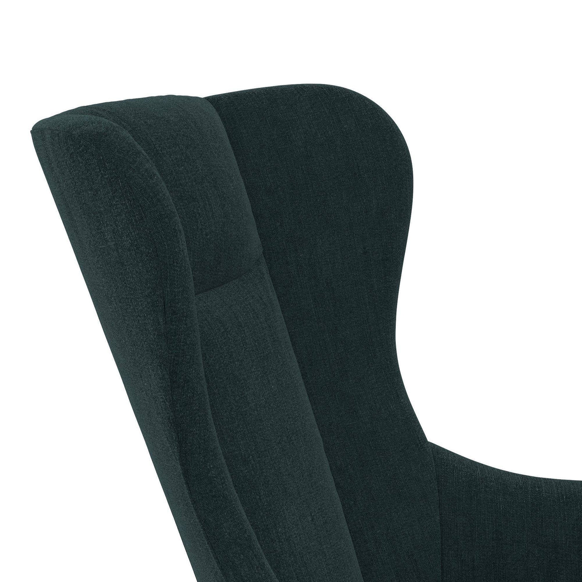 Blue Wingback Rocker S51220
