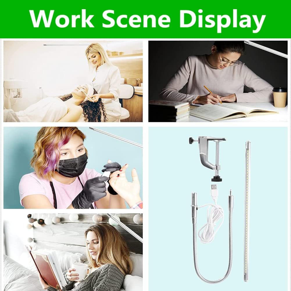 Adjustable Clip On LED Desk Lamp Y251350