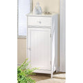 White MDF Wood Cabinet N186