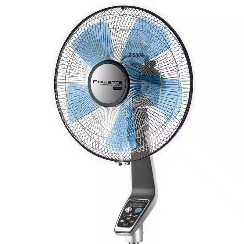 Stand Fan with 5 speeds, oscillating, adjustable height and remote S434