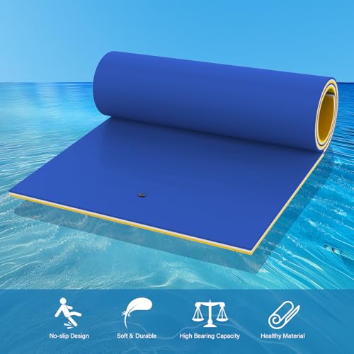 12 Ft 3-Layer XPE Foam Floating Water Mat T35540