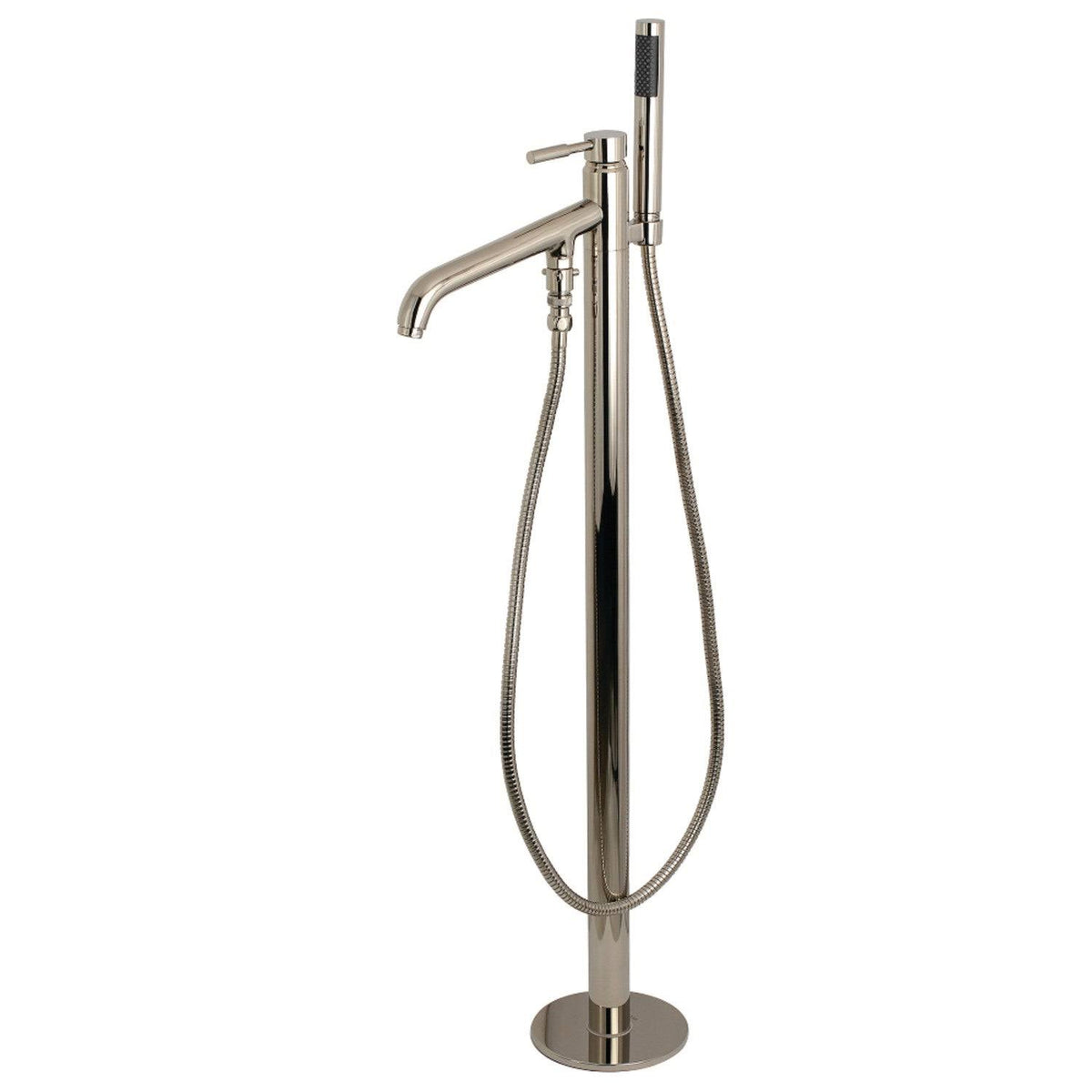 Polished Chrome Freestanding Tub Faucet with Hand Shower S9691