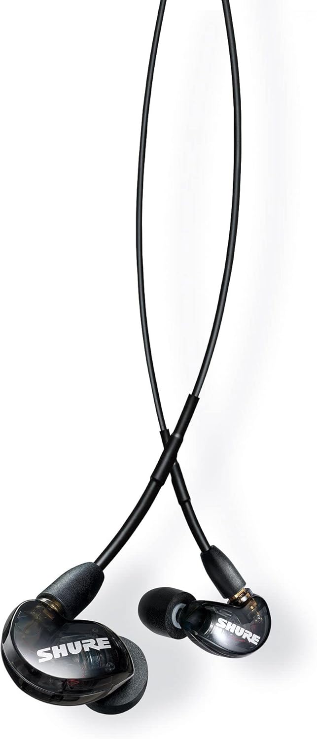 Black Wired Earbuds with Carrying Case J15451