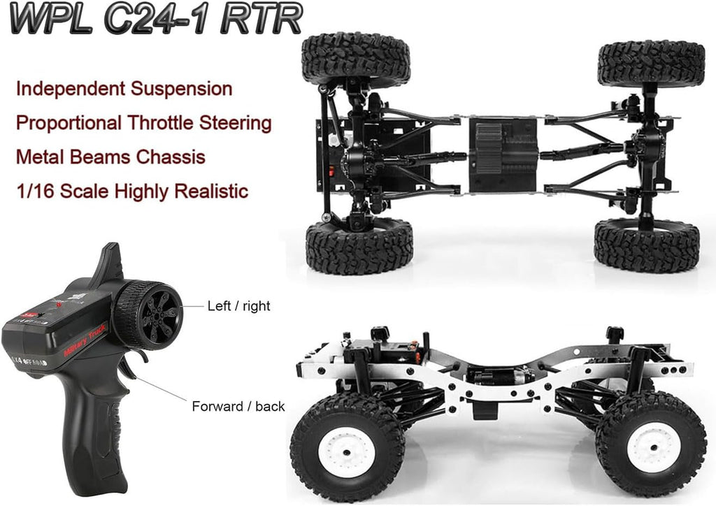 1/16 Scale 4x4 RC Rock Crawler Truck O7102