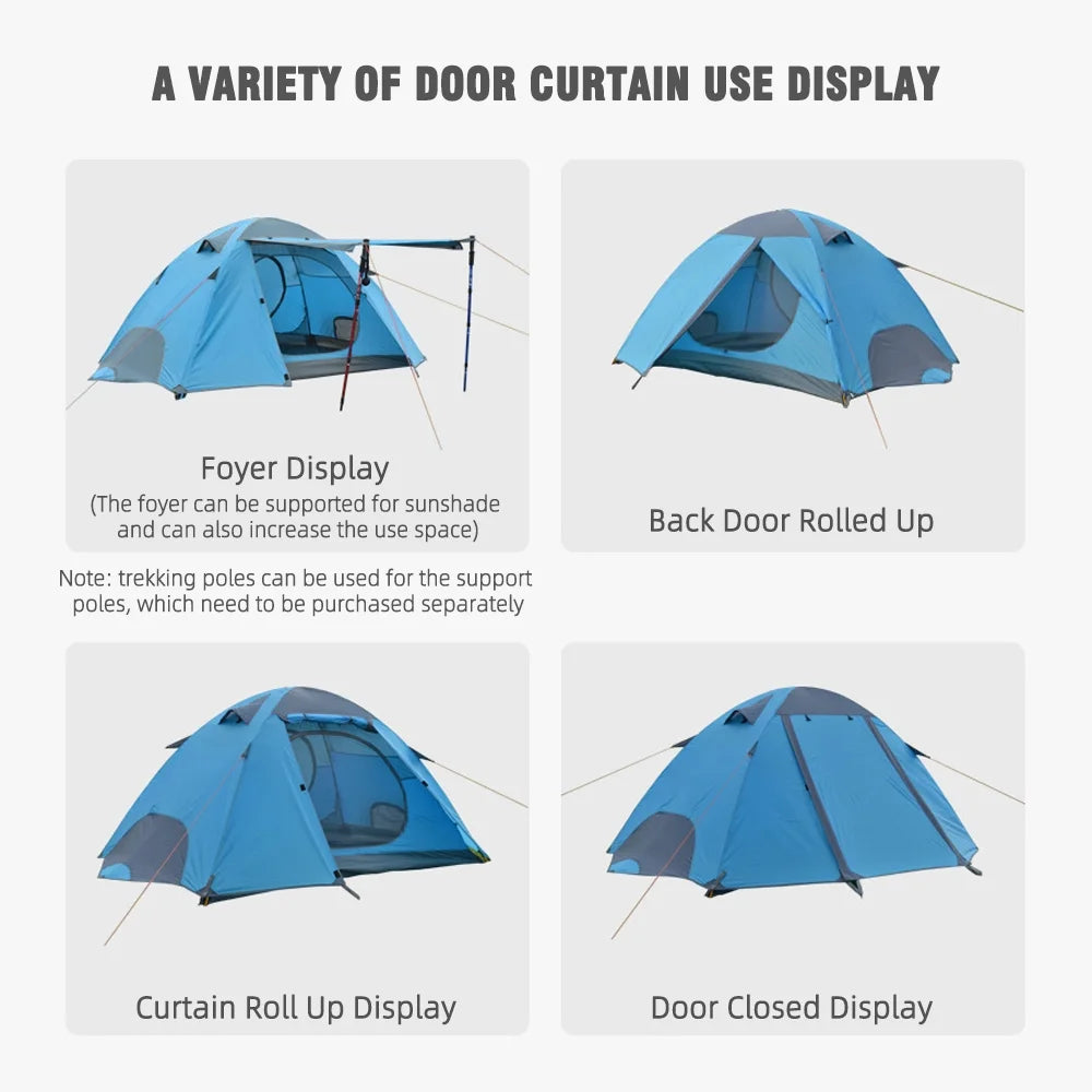 Snow Skirt Winter Tent for 2 Persons O2395