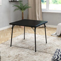 Black Folding Card Table P1131