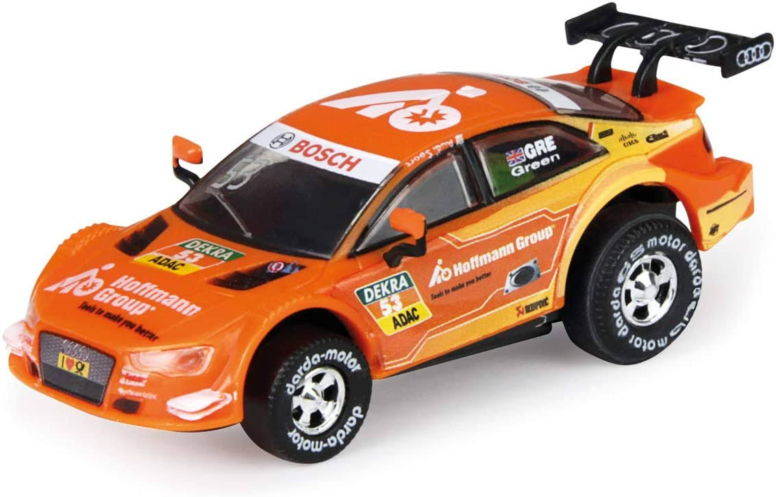Green Racing Car with Wind-Up Motor V214