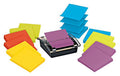 Super Sticky Note and Dispenser Value Pack, 3 x 3 Inches, 90-Sheet Pad (12 Pack) U55631