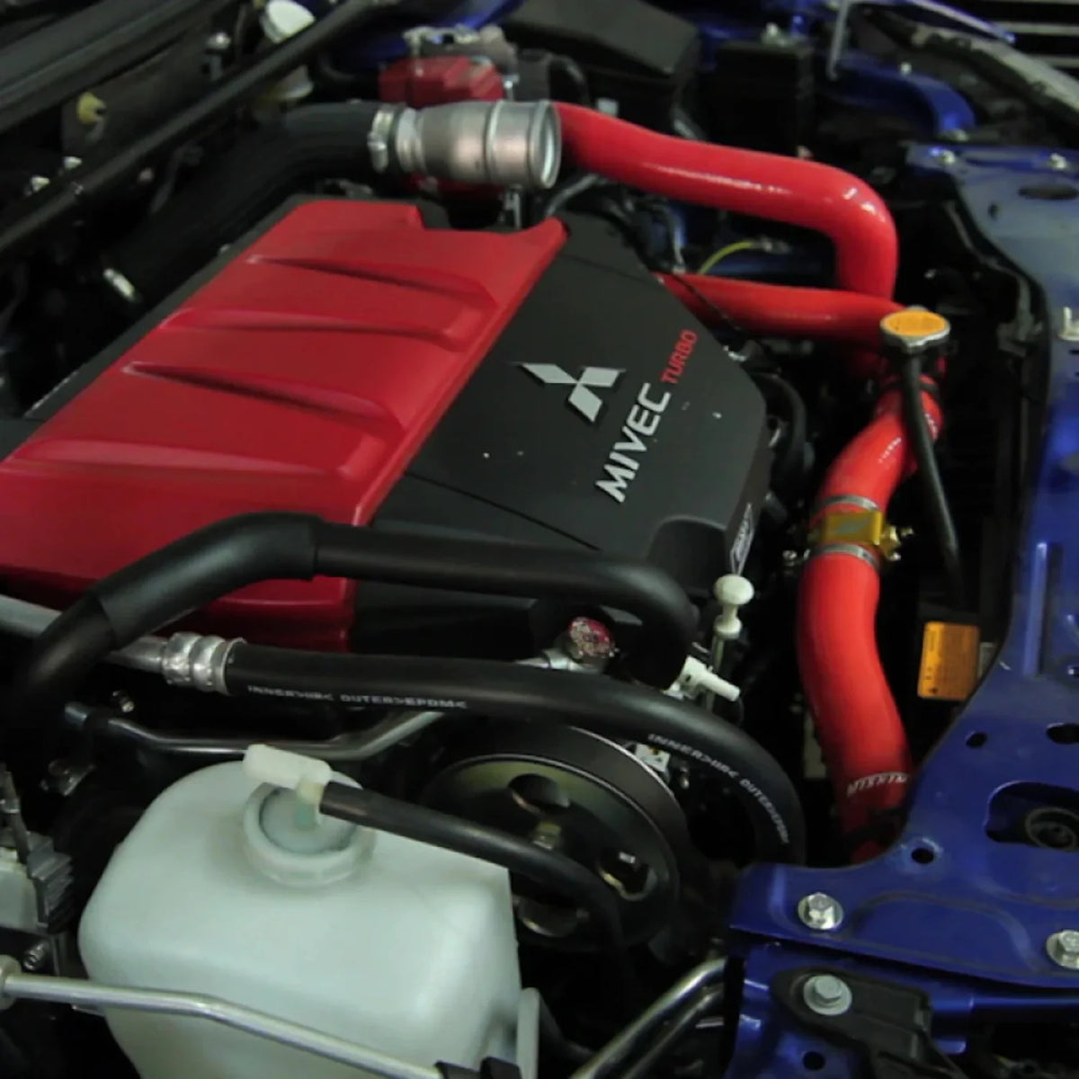 Blue Silicone Radiator Hose Kit B7713