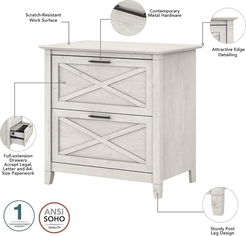 2 Drawer Lateral File Cabinet Y611