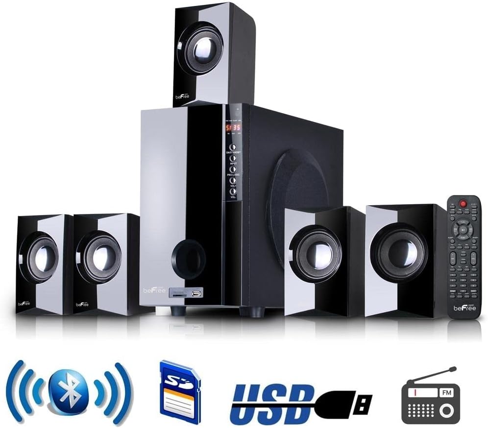 5.1 Channel Bluetooth Speaker System W6607