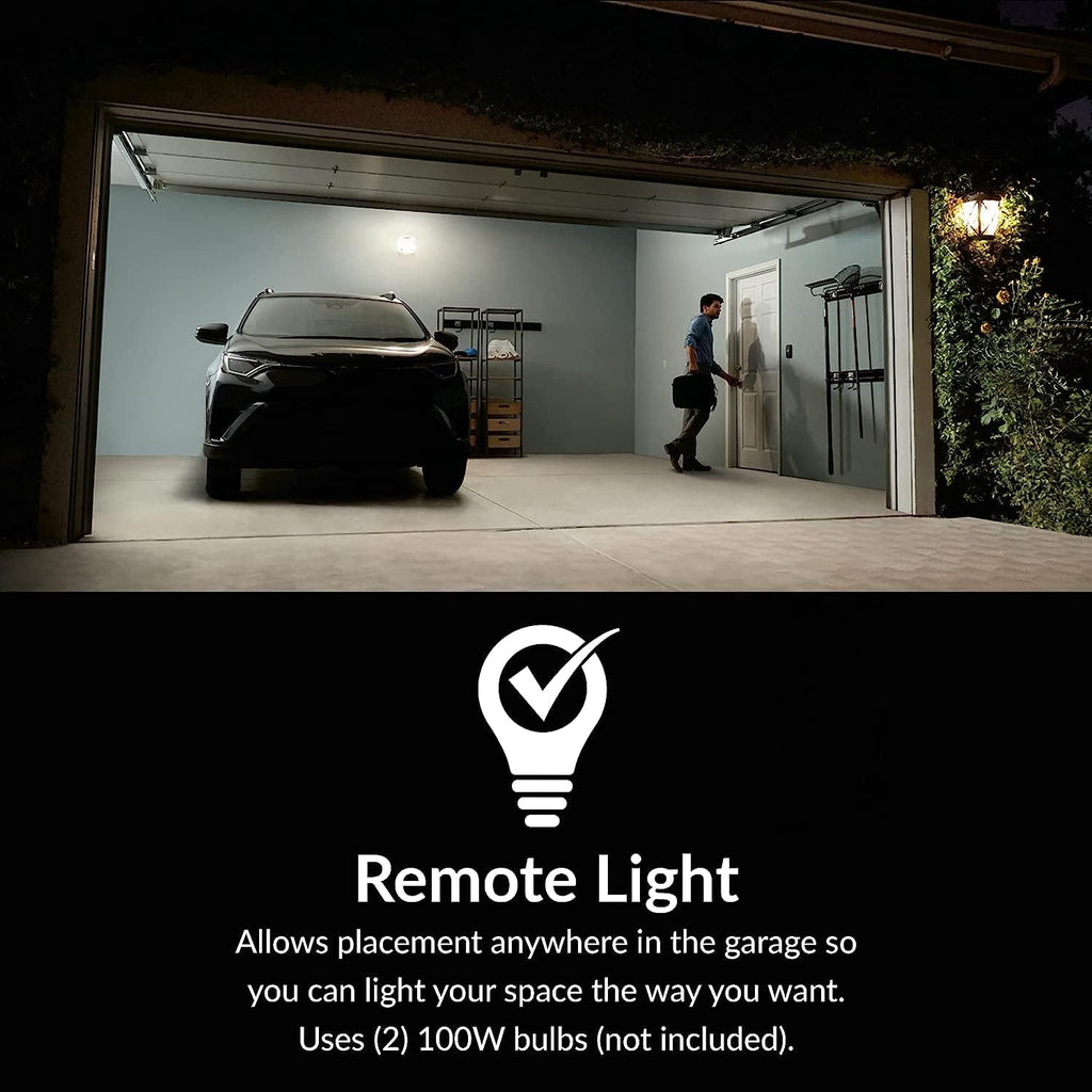 Gray Garage Door Operator with WiFi Control X951