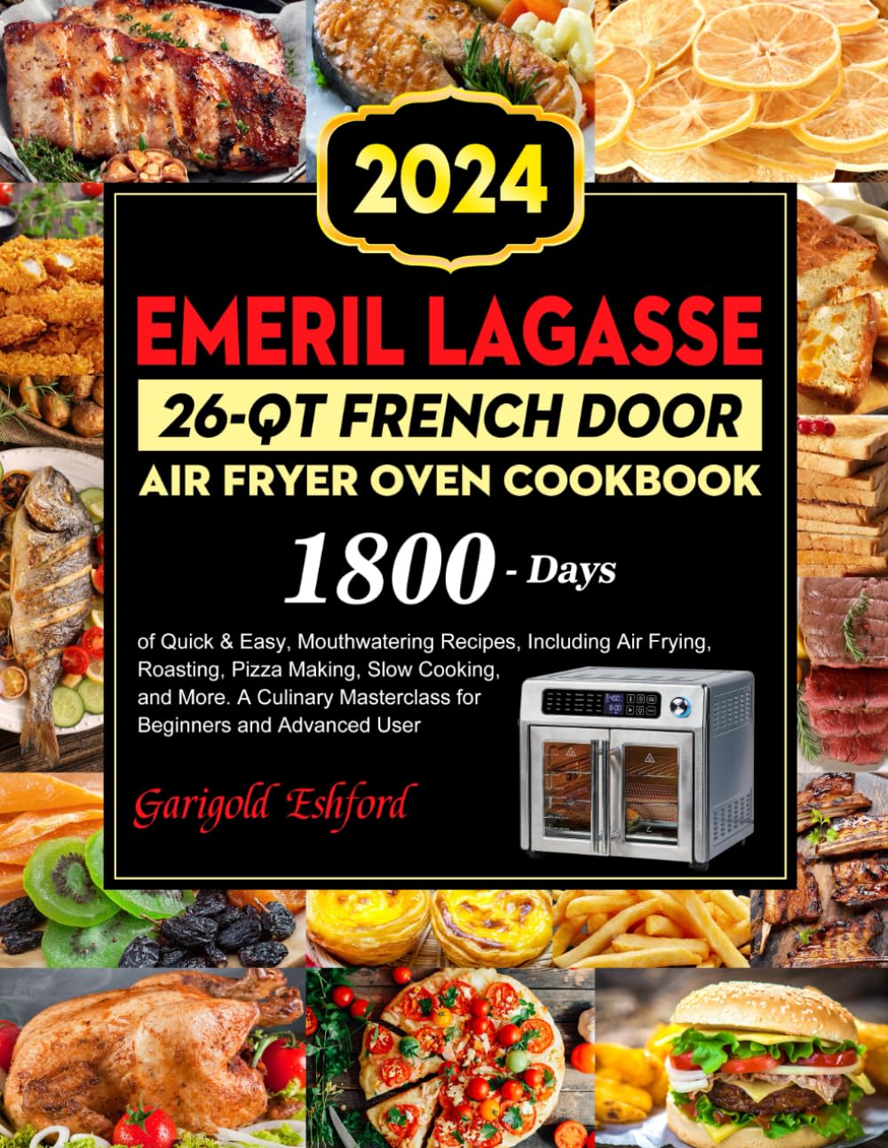 26-QT French Door Air Fryer Oven Cookbook M703