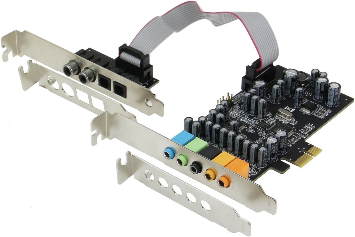 PCIe 7.1 Channel Sound Card with SPDIF Bracket T791