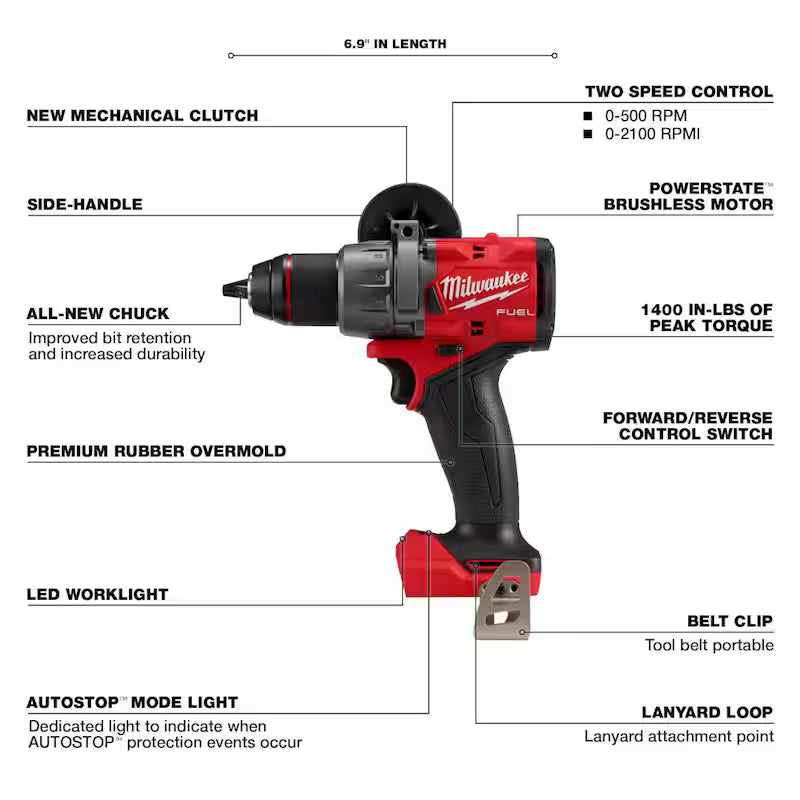 18V Lithium-Ion Brushless Cordless Combo Kit with Two 5.0 Ah Batteries (7-Tool) W5182