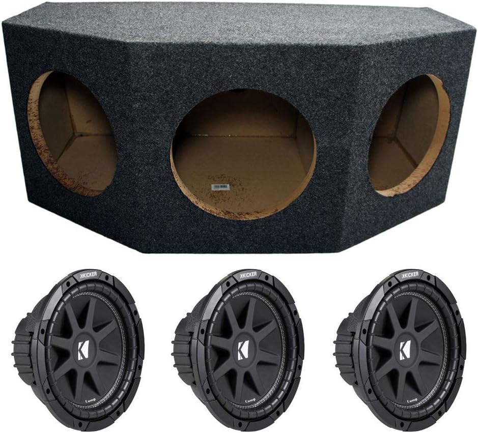 10" Kicker Sealed Subwoofer Enclosure U228