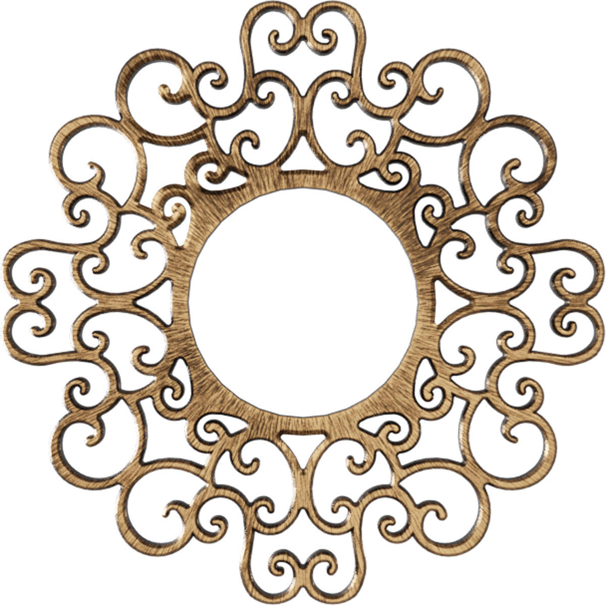 Antiqued Bronze PVC Pierced Ceiling Medallion M55240