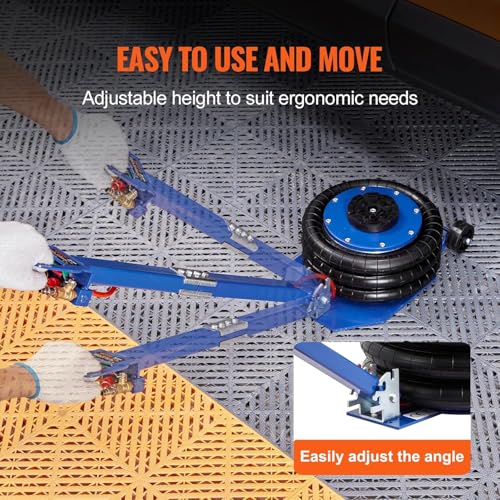 3 Ton Triple Bag Air Jack with Steel Pipes W20600