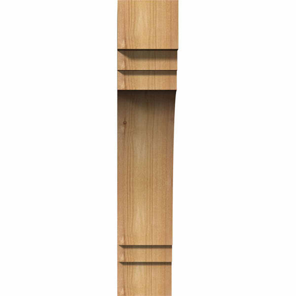 Pescadero Smooth Corbel, Western Red Cedar J2768