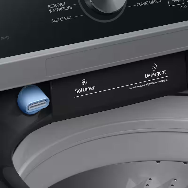Top Load Washer with ActiveWave Agitator and Active WaterJet in Brushed Black A375468