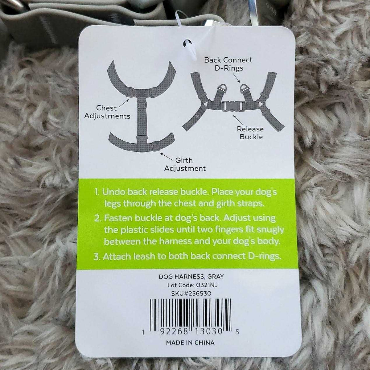 Outdoor Waterproof Pvc Dog Harness W89026