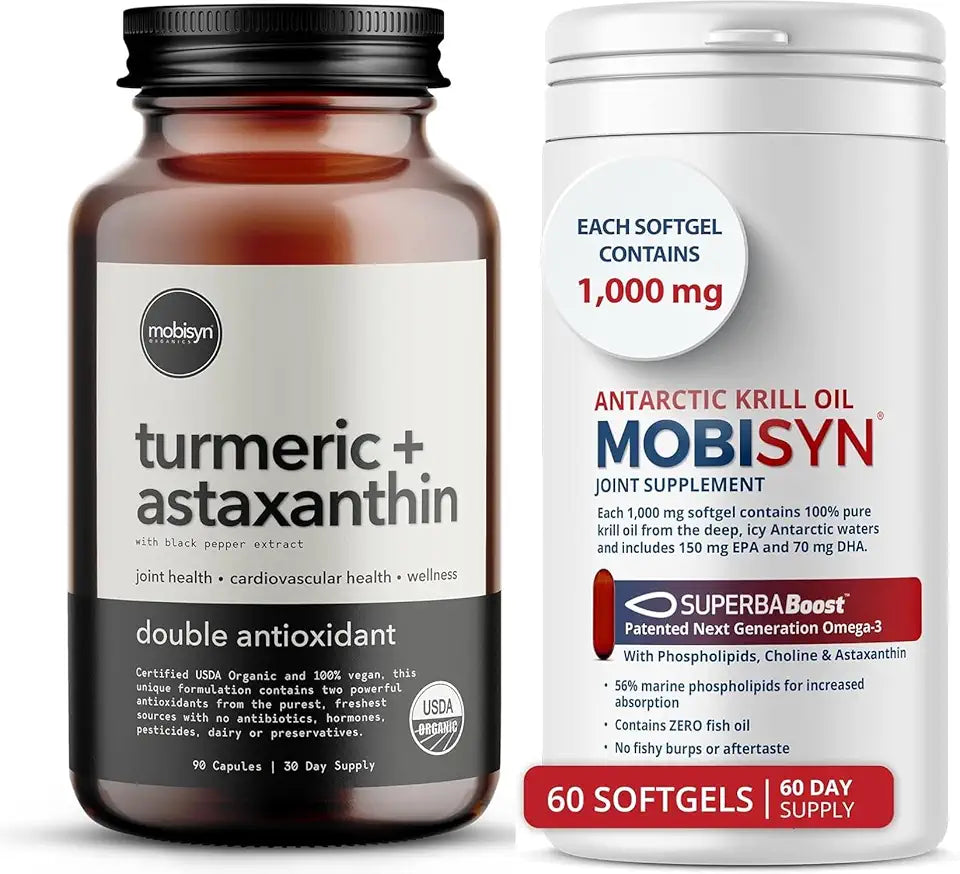 Turmeric with Astaxanthin Supplement + Krill Oil Y821691