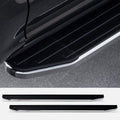 6 VP Series Aluminum Running Boards Black With Chrome Trim N16425