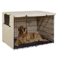 Dog Crate Cover Durable Polyester Pet Kennel Cover Universal Fit for Wire Dog Crate K423789