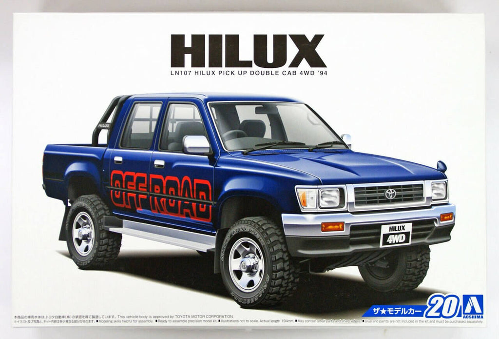 1/24 Toyota LN107 Hilux Pickup Double Cab 4WD B631