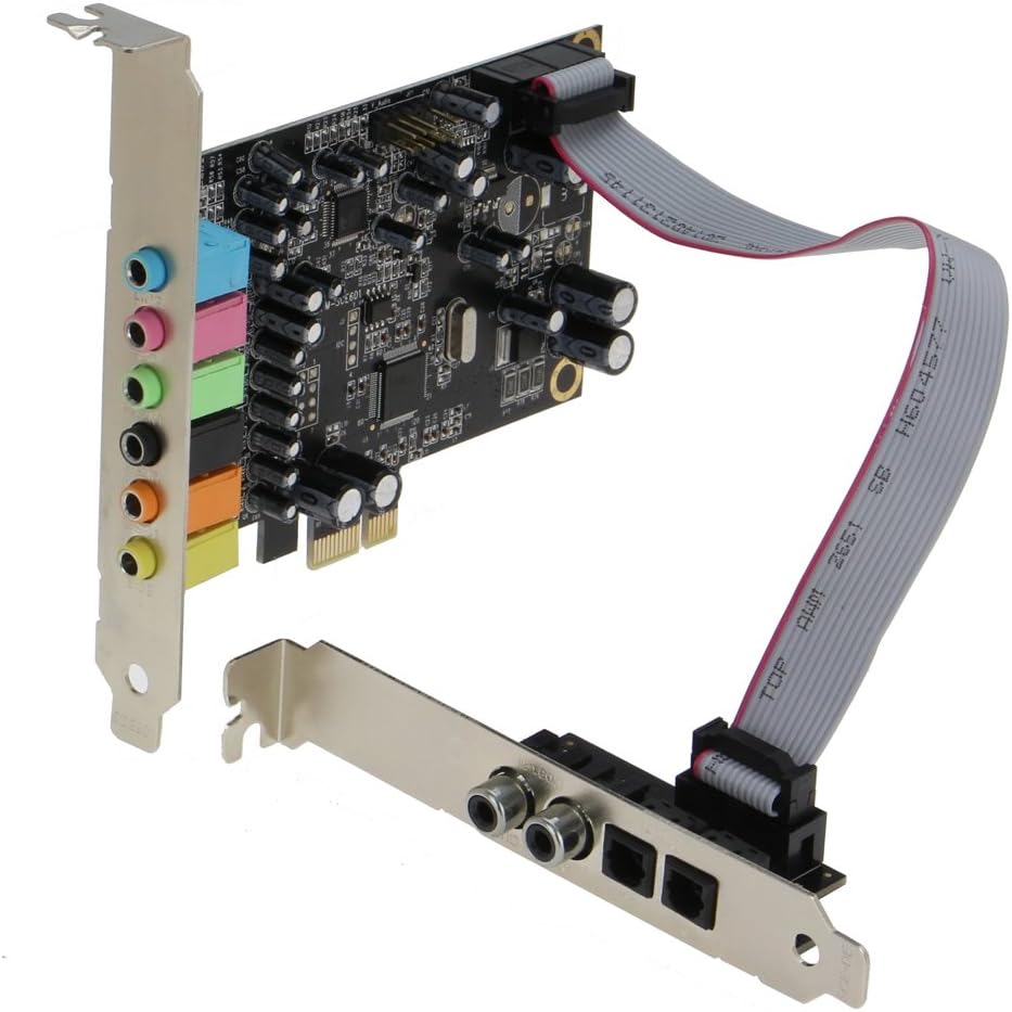 PCIe 7.1 Channel Sound Card with SPDIF Bracket T791