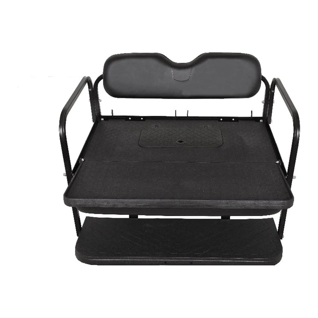 Black Rear Flip Seat for E-Z-GO TXT Golf Cart B272115