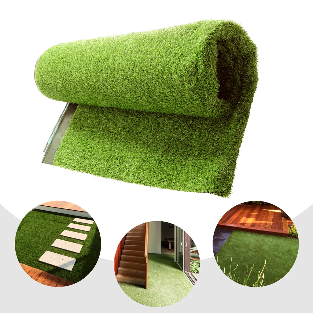 Artificial Grass Turf 5*2m Synthetic Thick Fake Faux Grass Rug Carpet C27325