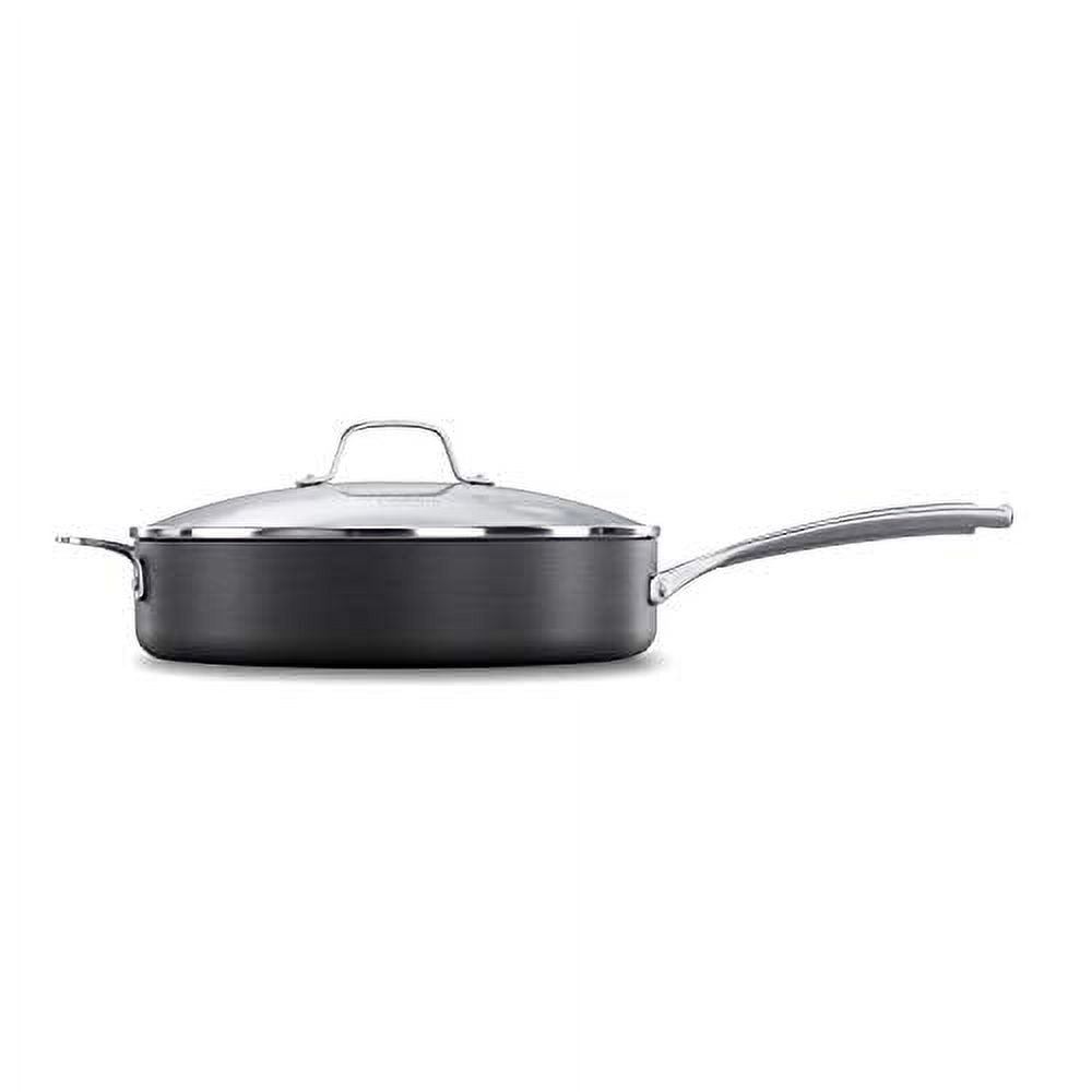 Grey 5 Quart Nonstick Saute Pan with Cover R14534
