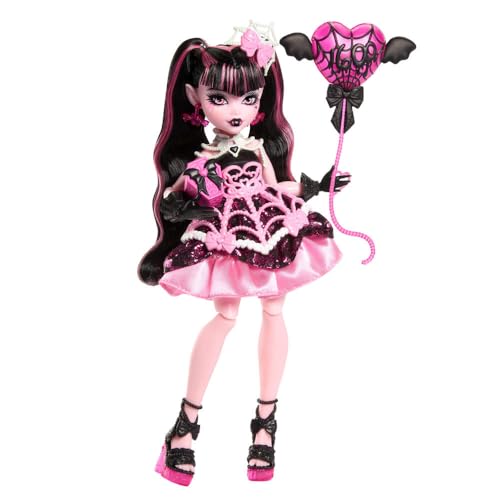 Frankie Stein Doll in Black Party Dress with Accessories T6172