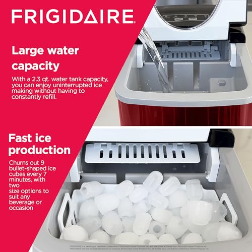 Compact Stainless Countertop Ice Maker D43927