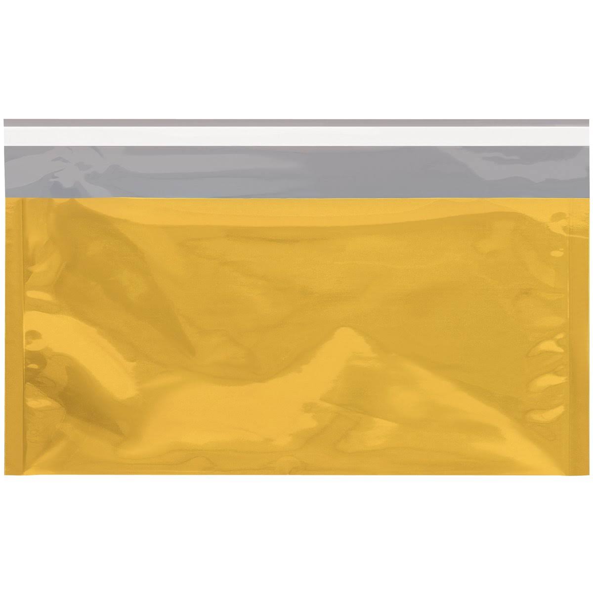 Gold Metallic Mailers, 250/Case F48823
