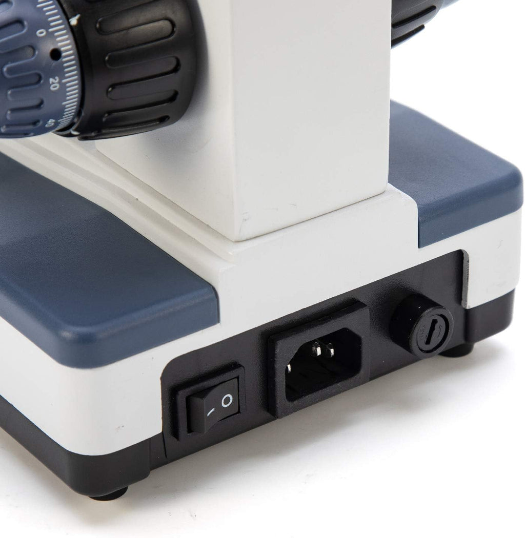 40X-2500X Trinocular Compound Lab Microscope with Wide-Field 10X and 25X Eyepieces T968081