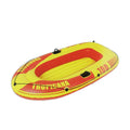 Red and Yellow Inflatable Single Person Boat W88522