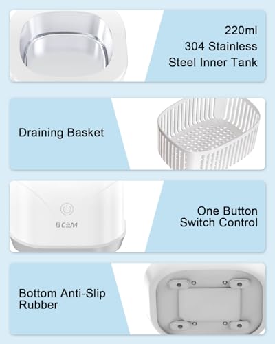 White Ultrasonic Retainer Cleaner O968804