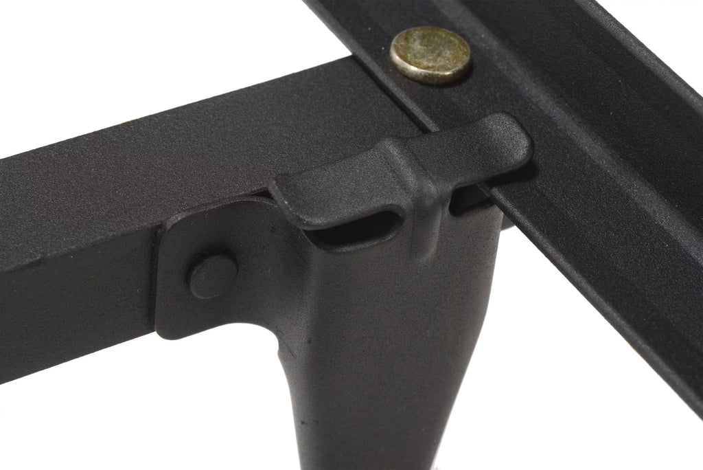 Adjustable Metal Bed Frame with Locking Wheels O7372