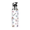 Stainless Steel Insulated Water Bottle with Straw Lid X312