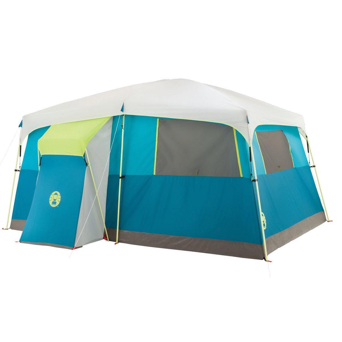 8-Person Light Blue Cabin Camping Tent H512