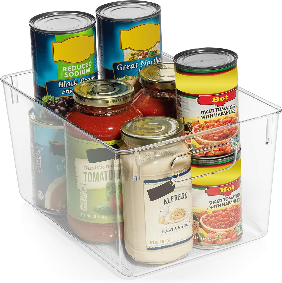 Plastic Storage Bins Pack of 2 Z9918