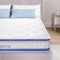 Twin Size 10 Inch Hybrid Mattress with Memory Foam and Pocket Spring B9463