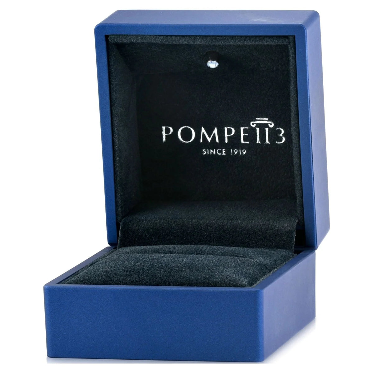 3/8Ct Round Cut Blue Diamond Solitaire Engagement Ring 14k N93014