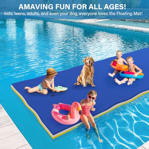 12 Ft 3-Layer XPE Foam Floating Water Mat T35540