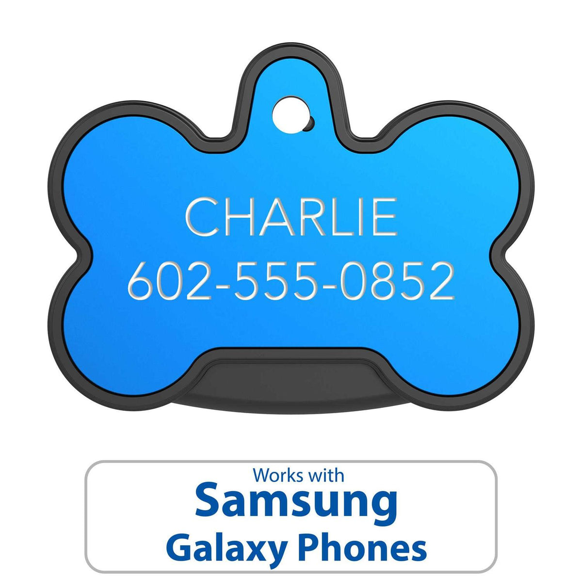 Smart Tag Dog Bone Personalized ID and Tracker R168690