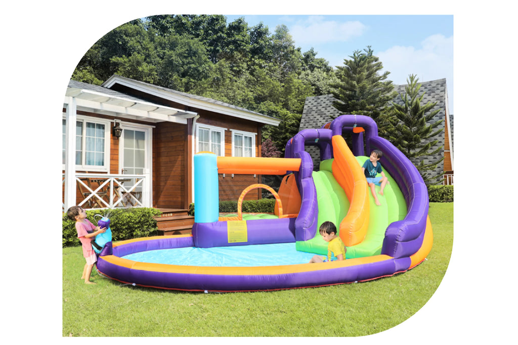 Inflatable Water Park with Water Cannon I403