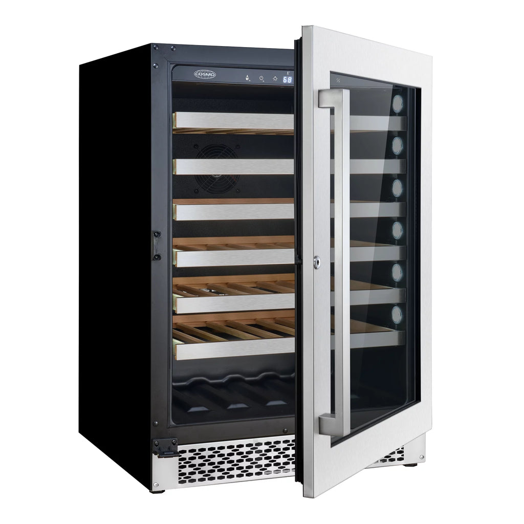 5 Piece Kitchen Appliance Package with Gas Range Range Hood Dishwasher French Door Refrigerator Wine Refrigerator C38490