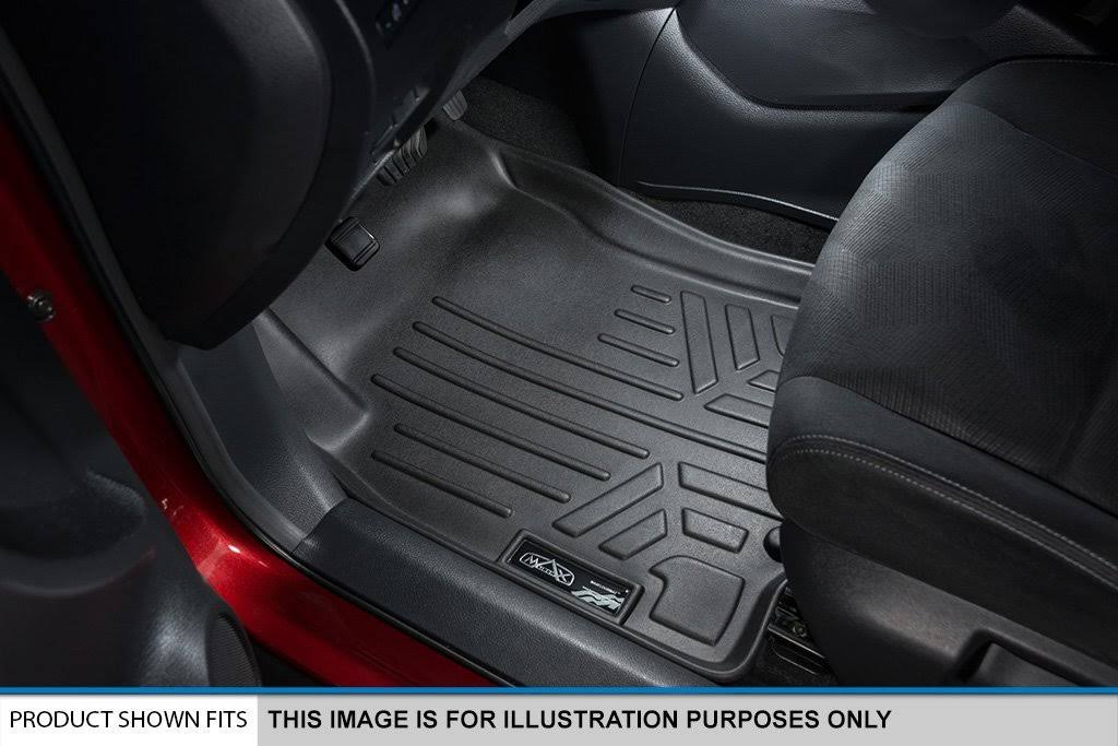 Black Floor Mats Liner Set I179191